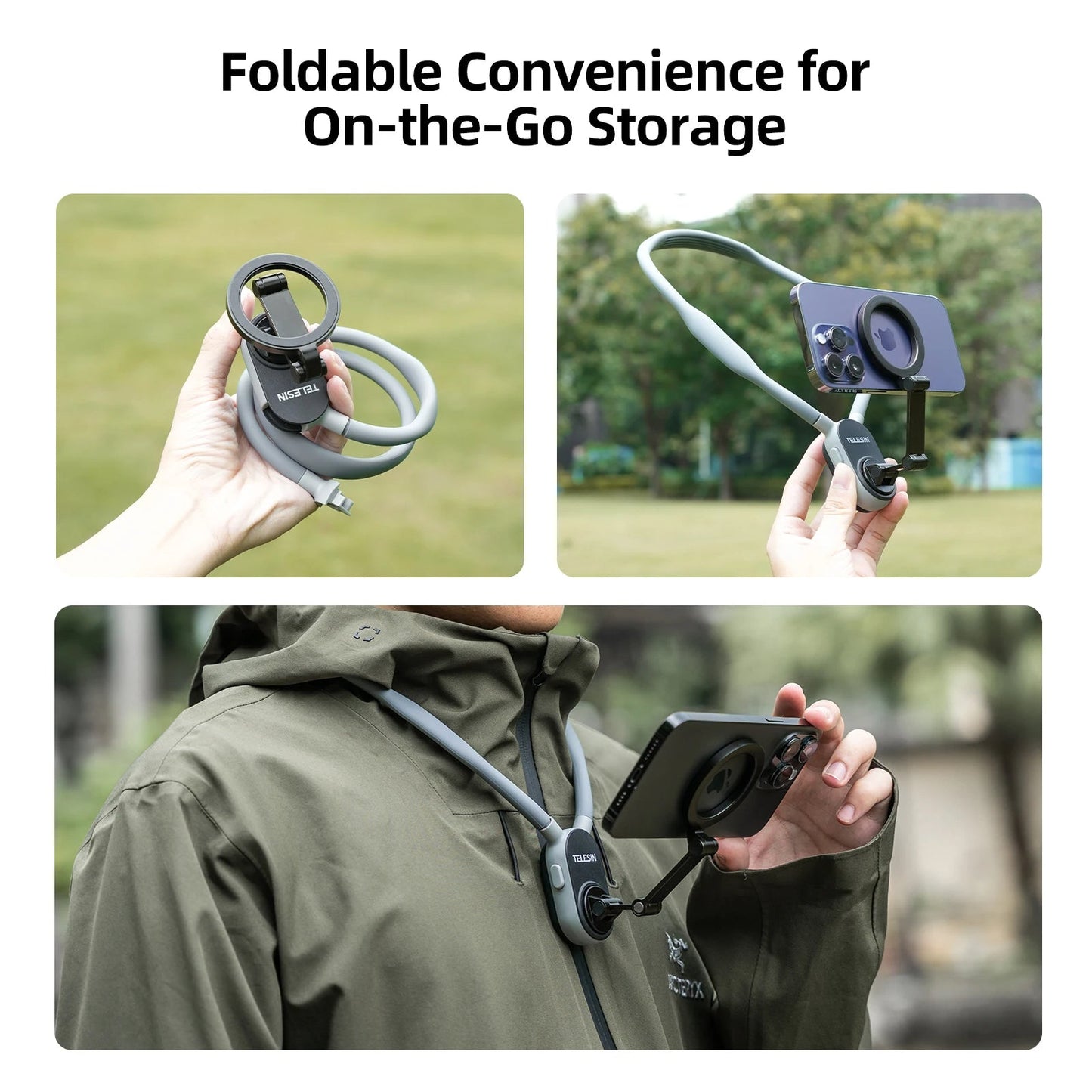Magnetic Neck Mount for Phones