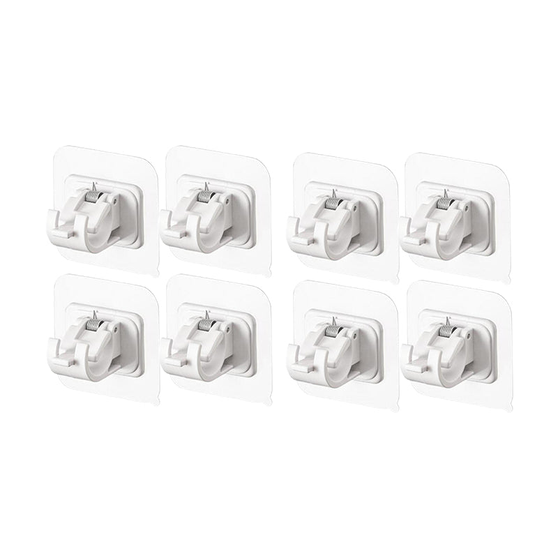 SET DE GANCHOS AUTOADHESIVOS PARA CORTINA