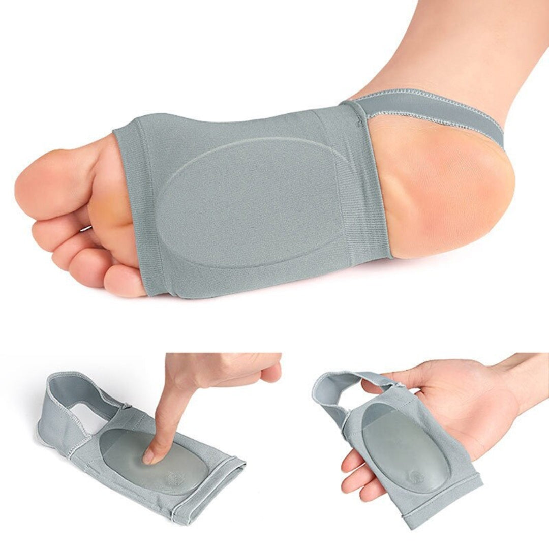 Kit Com 01 Par De Apoio Orto Do Arco Plantar - Fasciitis - Parcele em até 12x + Frete Grátis