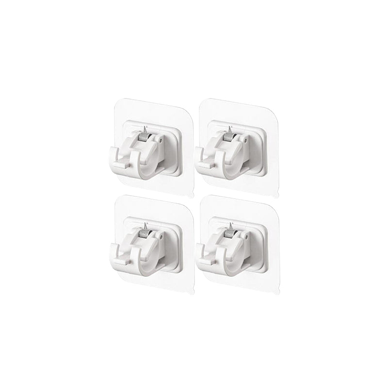 SET DE GANCHOS AUTOADHESIVOS PARA CORTINA