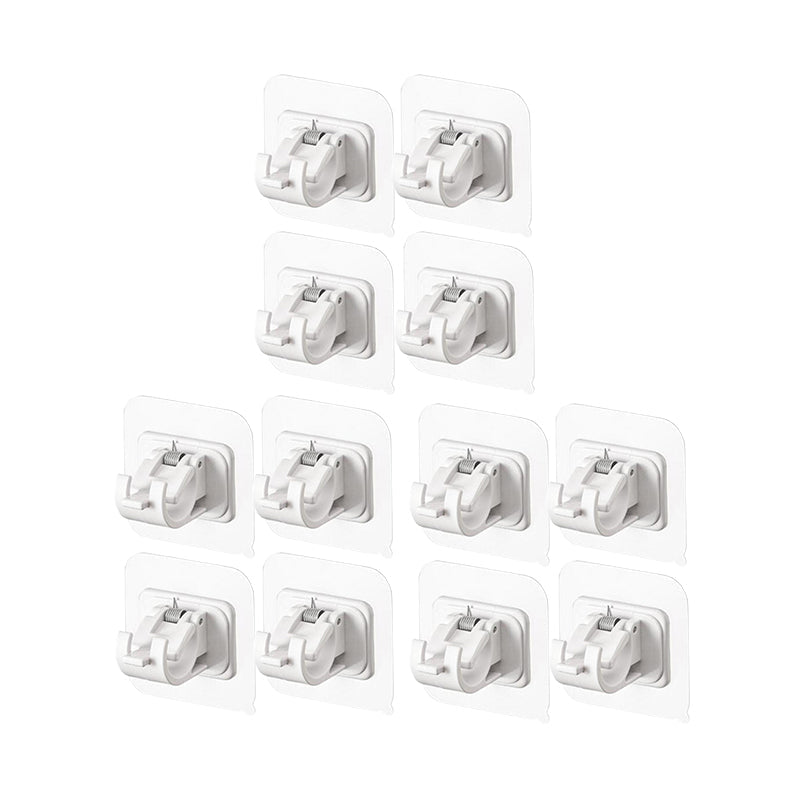 SET DE GANCHOS AUTOADHESIVOS PARA CORTINA